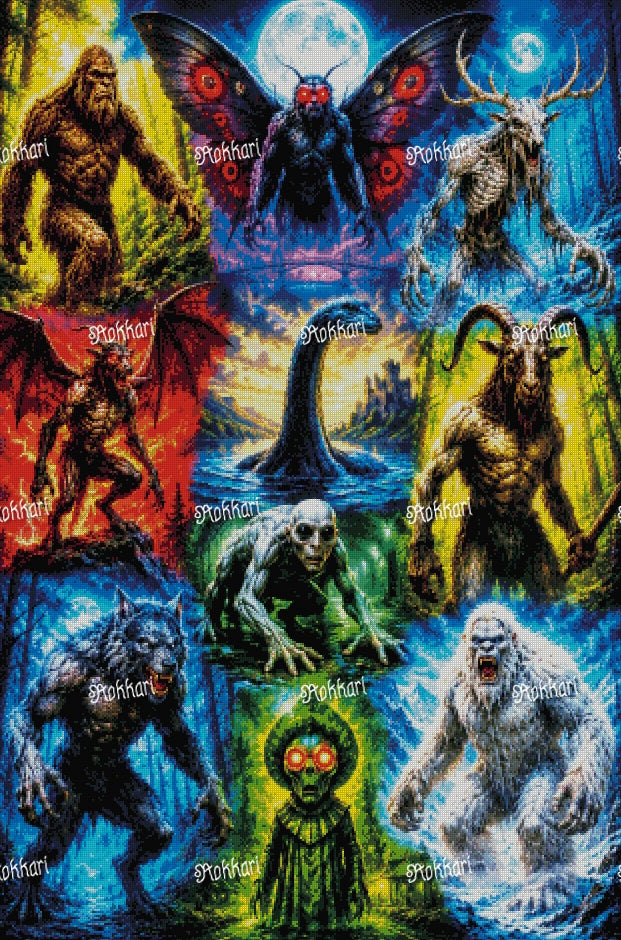 Pre-order Cryptid Collage