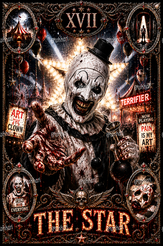 Pre-order Art the Clown-STAR Tarot Card