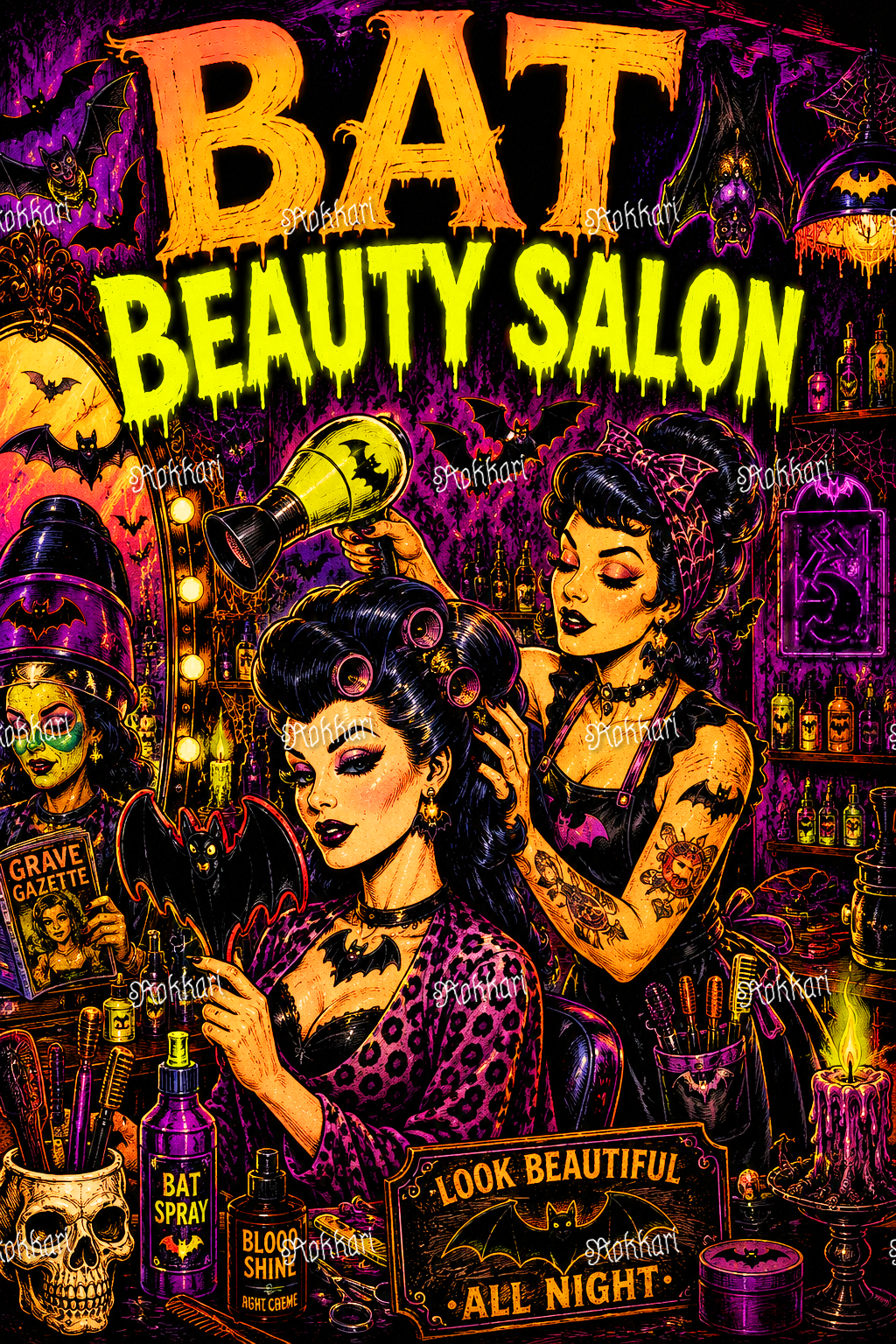 Pre-order Bat Beauty Salon