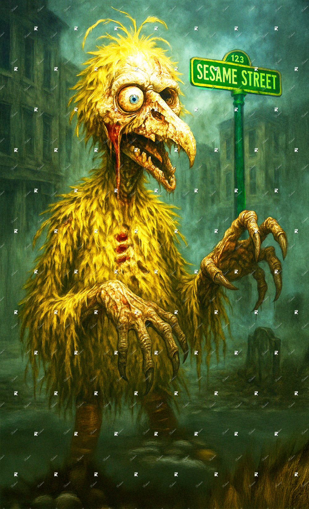 Pre-order Bird Flu on Sesame Street