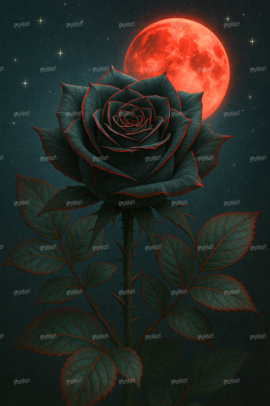 Pre-order Black Rose Kisses the Blood Moon