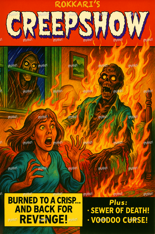 Pre-order ROKKARI'S CREEPSHOW BURNED TO A CRISP: DAY 18 LIMITED EDITION HALLOWEEN 2025