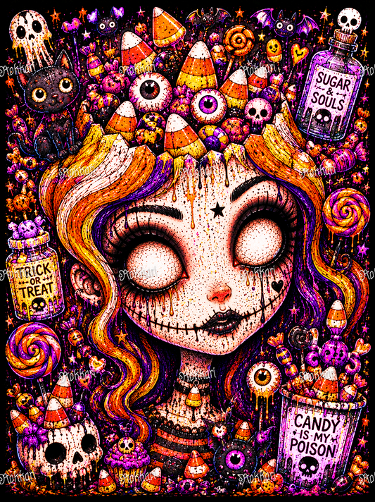 Pre-order Candy is My Poison Doodle