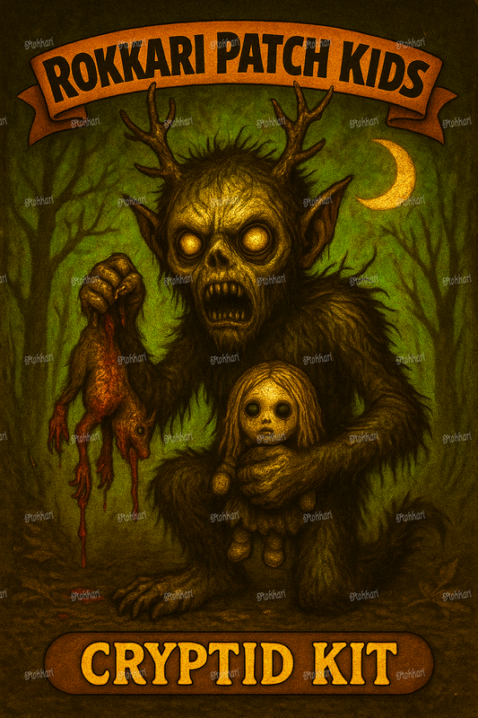 Pre-order ROKKARI PATCH KID CRYPTID KIT: DAY 16 LIMITED EDITION HALLOWEEN 2025