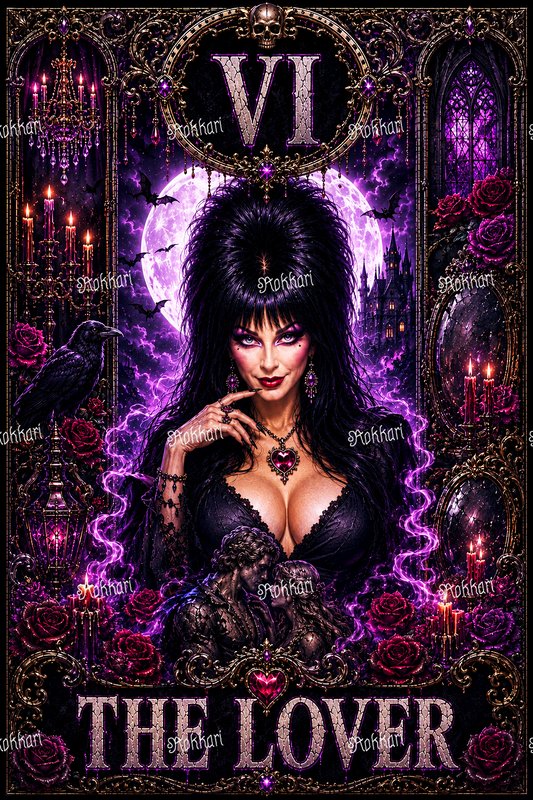 Pre-order Elvira-THE LOVER TAROT CARD