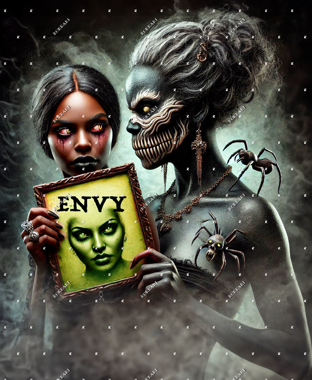 SEVEN DEADLY SINS ENVY LIMITED EDITION RELEASE #11 FOR ROKKARI'S 33 NIGHTS OF HOLIDAYS!