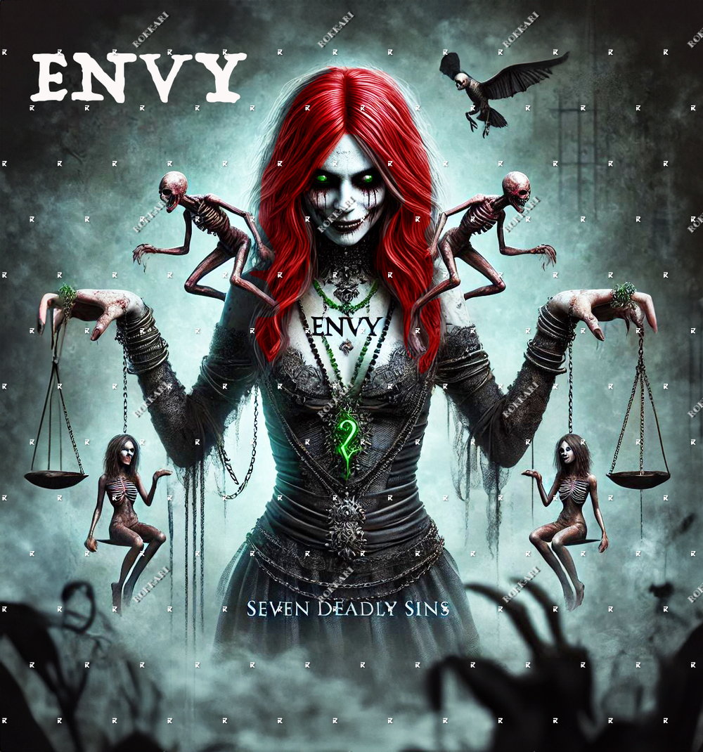 SEVEN DEADLY SINS ENVY LIMITED EDITION RELEASE #11 FOR ROKKARI'S 33 NIGHTS OF HOLIDAYS!