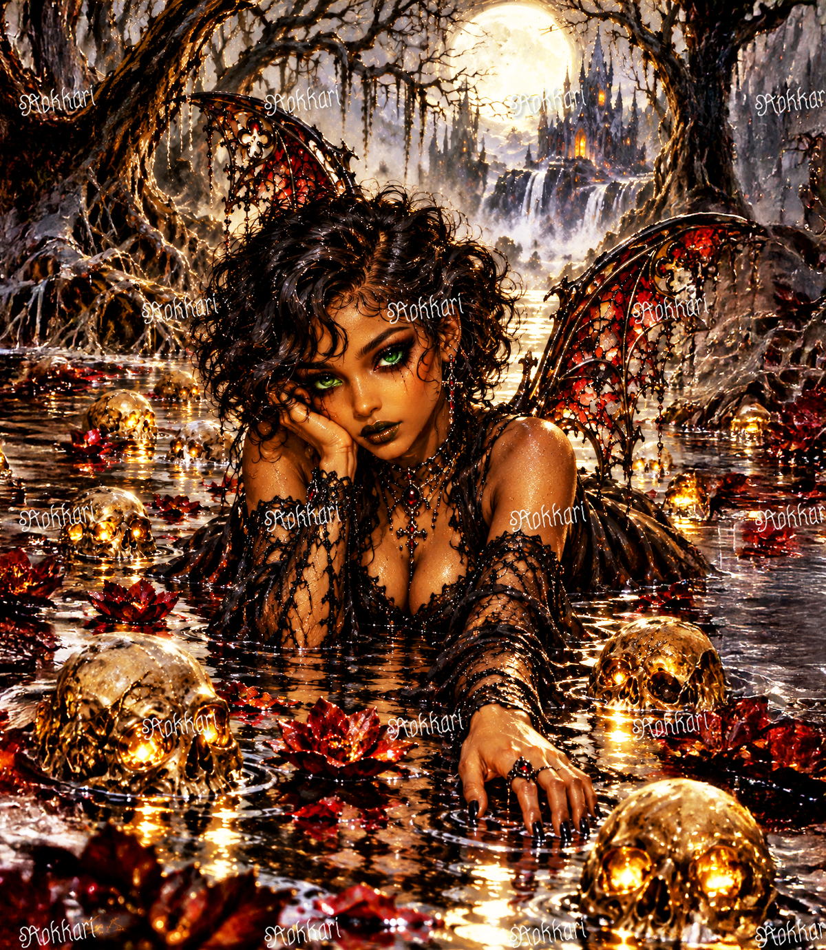 Pre-order LIMITED EDITION: ROKKARI HALLOWEEN: NIGHT #19 FAE OF THE FALLEN