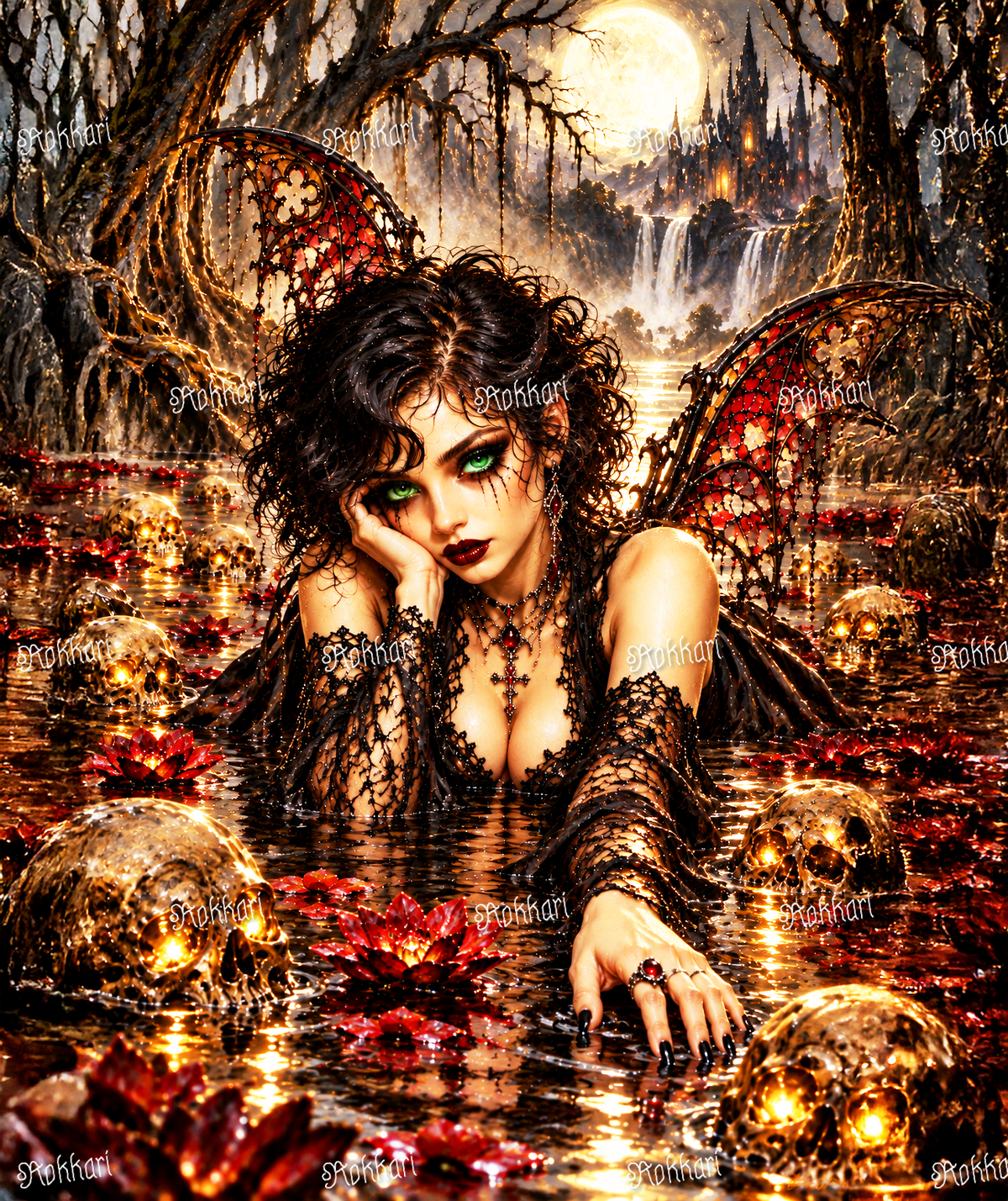 Pre-order LIMITED EDITION: ROKKARI HALLOWEEN: NIGHT #19 FAE OF THE FALLEN