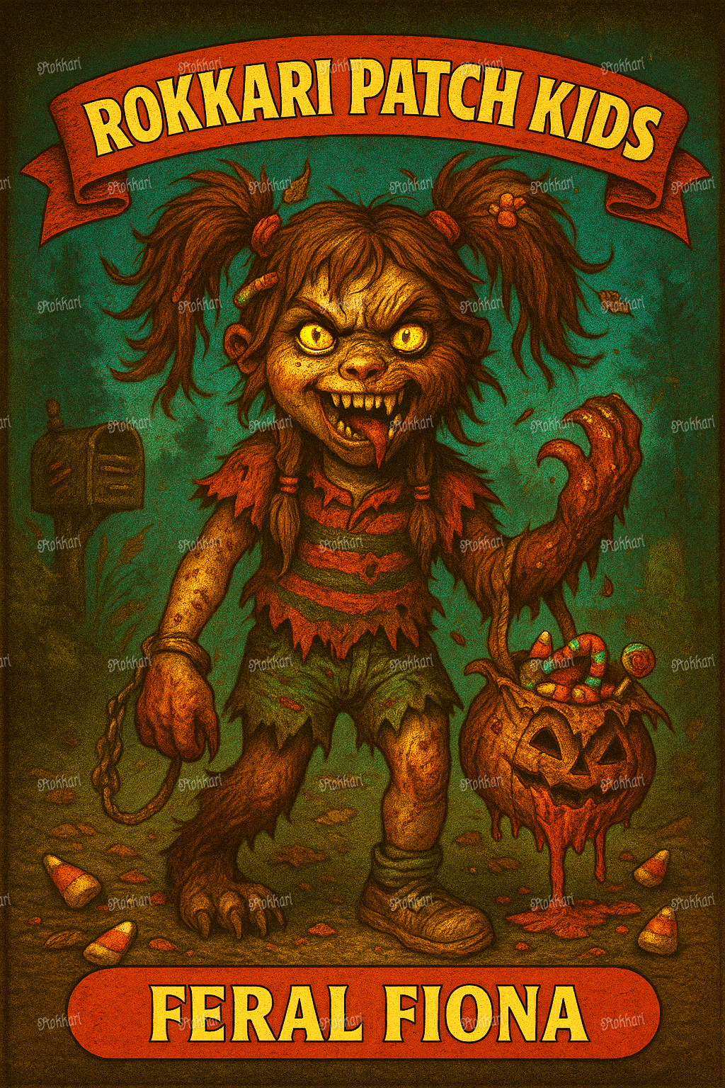 Pre-order ROKKARI PATCH KID FERAL FIONA