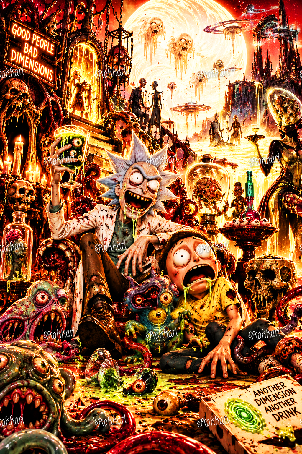 Pre-order LIMITED EDITION: ROKKARI HALLOWEEN: NIGHT #3 Good People Bad Dimensions