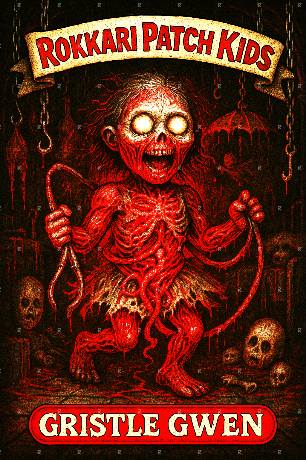 Pre-order Rokkari Patch Kids Gristle Gwen