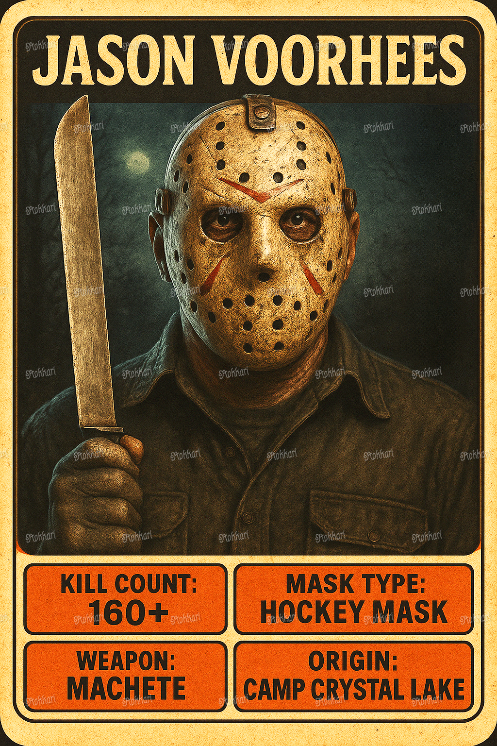Pre-order Horror Trading Cards (MORE WILL BE ADDED AS THE DROPS CONTINUE)