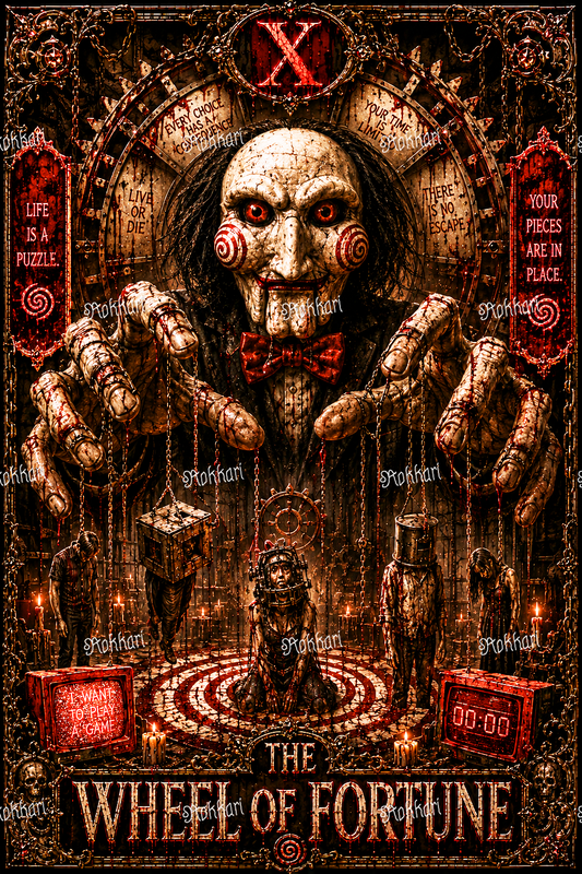 Pre-order Jigsaw-THE WHEEL OF FORTUNE TAROT CARD