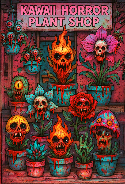 Pre-order Kawaii Plant Shop