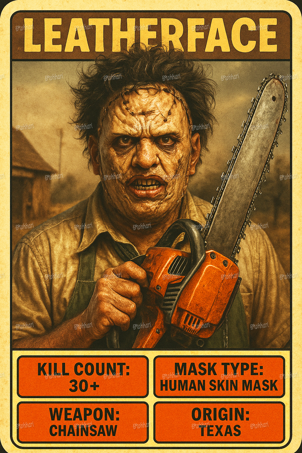 Pre-order Horror Trading Cards (MORE WILL BE ADDED AS THE DROPS CONTINUE)
