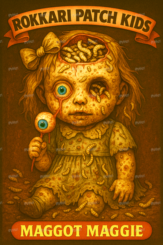 Pre-order ROKKARI PATCH KID MAGGOT MAGGIE