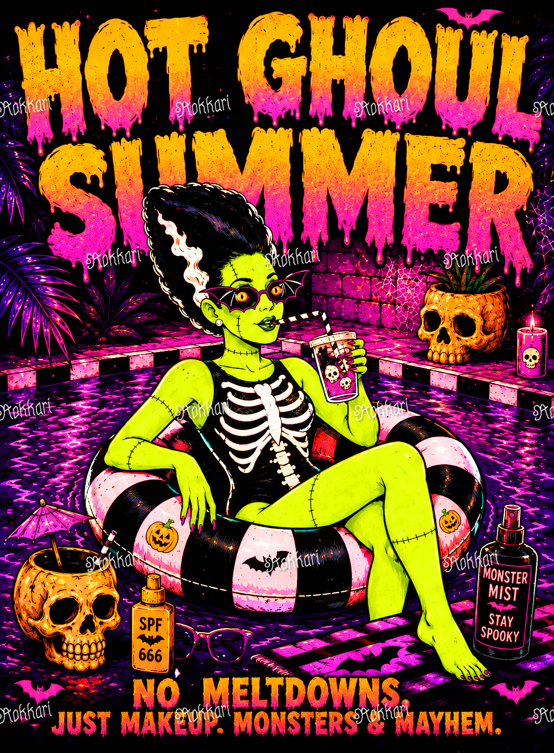 Pre-order Makeup, Monsters, and Mayhem