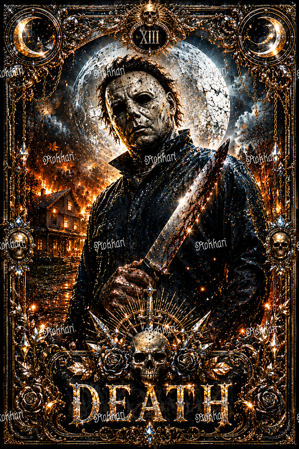 Pre-order Michael-DEATH TAROT CARD