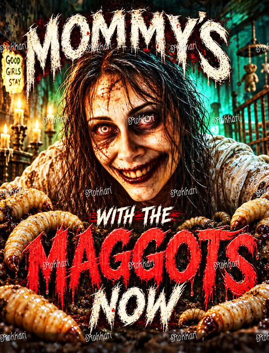 Pre-order LIMITED EDITION: ROKKARI HALLOWEEN: NIGHT #4 Mommy's With the Maggots Now