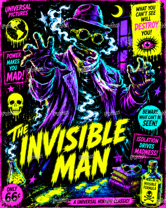 Pre-order Neon Invisible Man