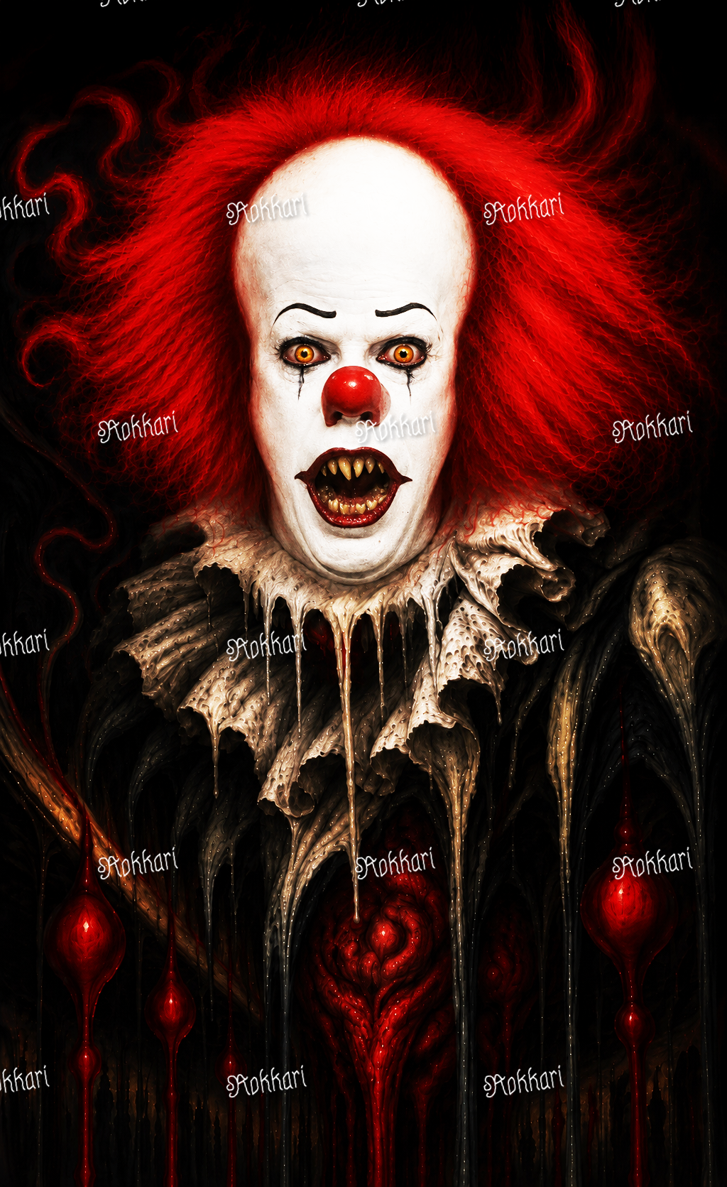 Pre-order LIMITED EDITION: ROKKARI HALLOWEEN: NIGHT #7 ODE TO TIM CURRY'S PENNYWISE