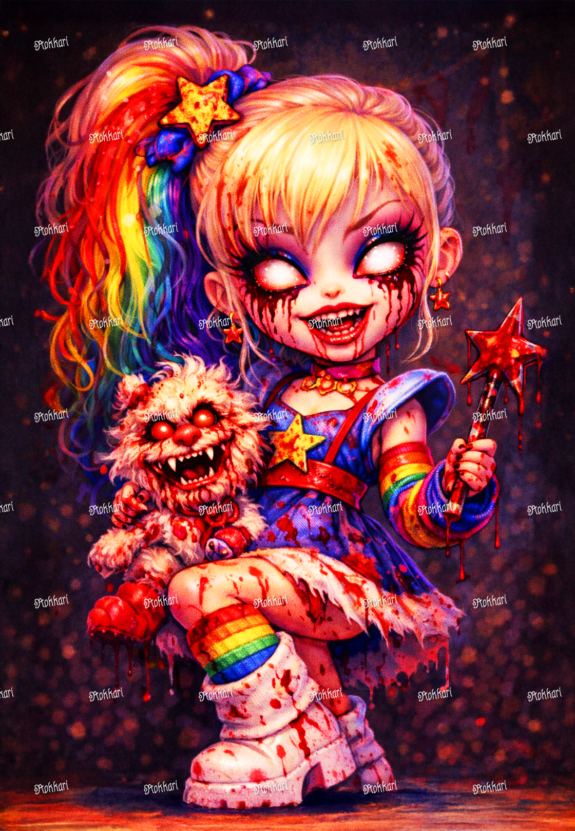 Pre-order Portrait of Rainbow Brite