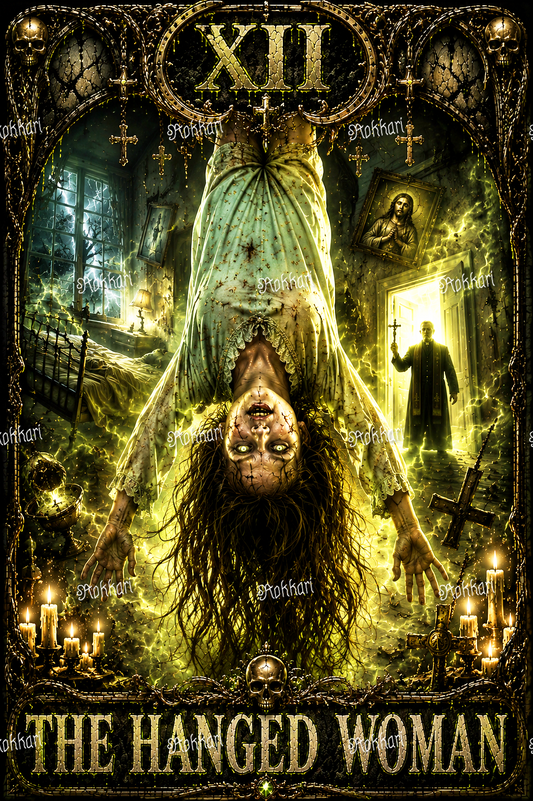 Pre-order Reagan-THE HANGED WOMAN TAROT CARD