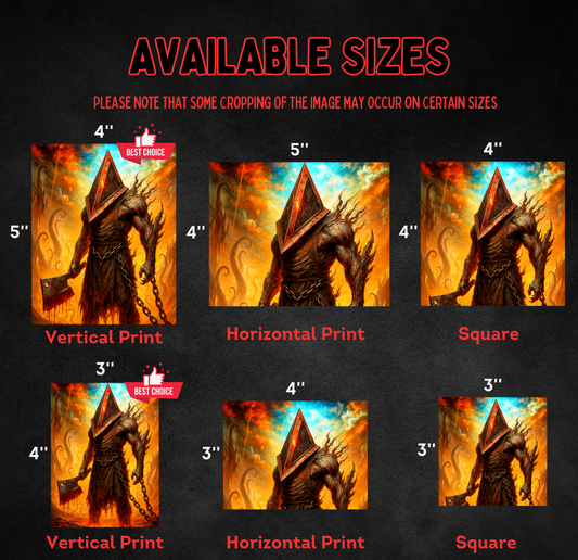 31% OFF ROKKARI'S PYRAMID HEAD: DAY 13 LIMITED EDITION HALLOWEEN 2025 RELEASE PAPERS BY BEES CRAFTY CORNER