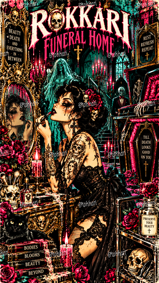 Pre-order LIMITED EDITION: ROKKARI HALLOWEEN: NIGHT #16 ROKKARI'S FUNERAL HOME