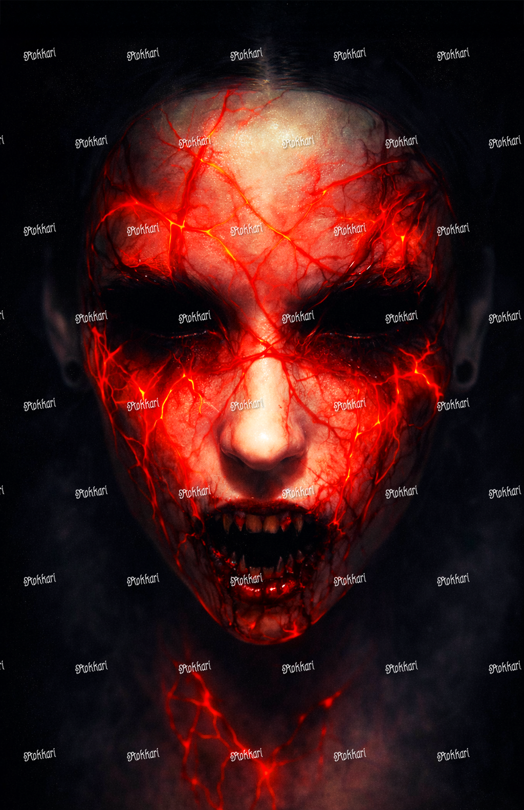 Pre-order Scarred – Rokkari Diamond Painting Dark Art Accesories