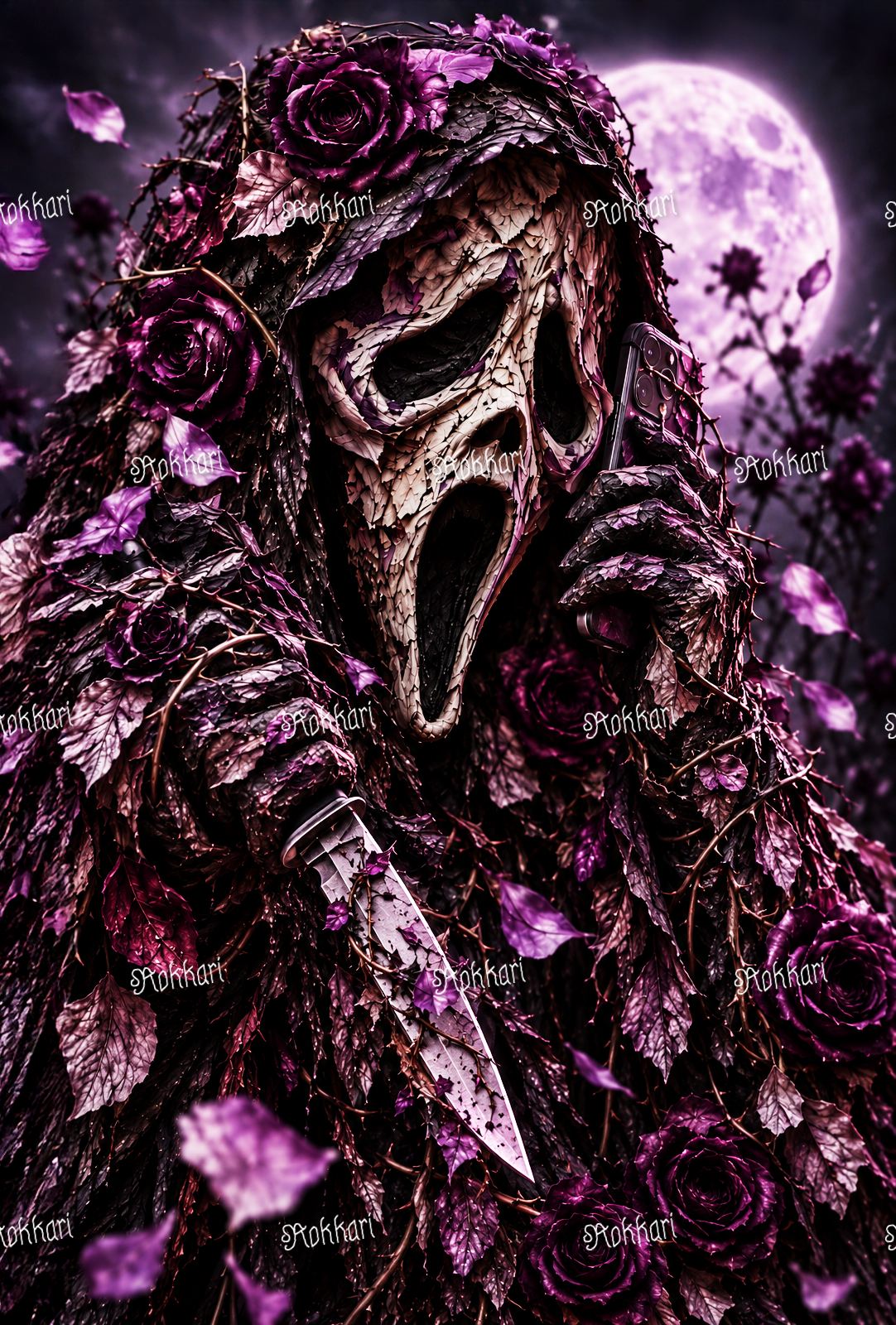 Pre-order LIMITED EDITION: ROKKARI HALLOWEEN: NIGHT #28 SCREAM IN BLOOM