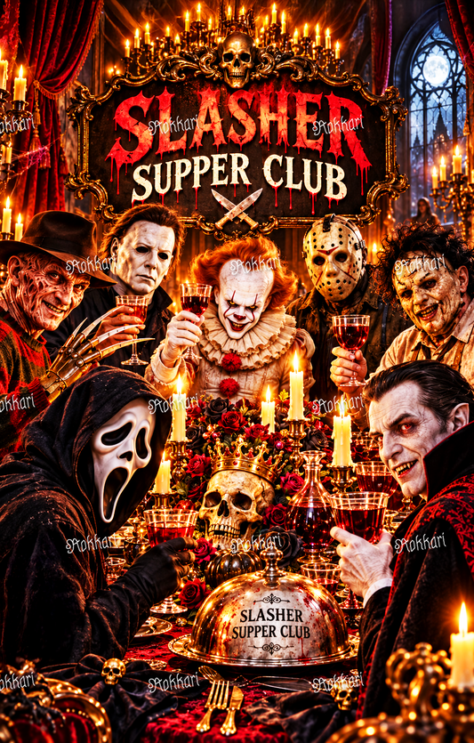 Pre-order LIMITED EDITION: ROKKARI HALLOWEEN: NIGHT #12 SLASHER SUPPER CLUB