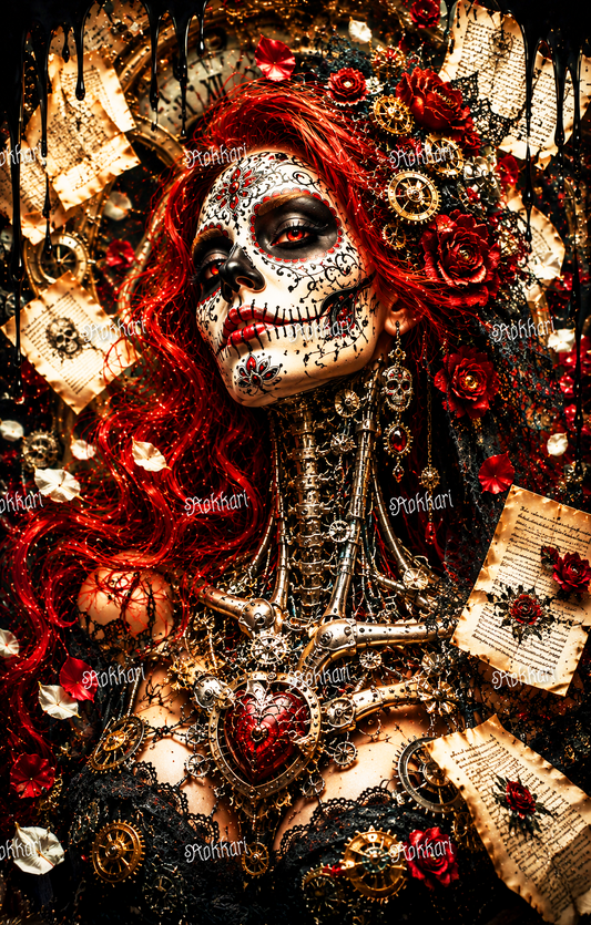 Pre-order Steampunk Sugar Skull