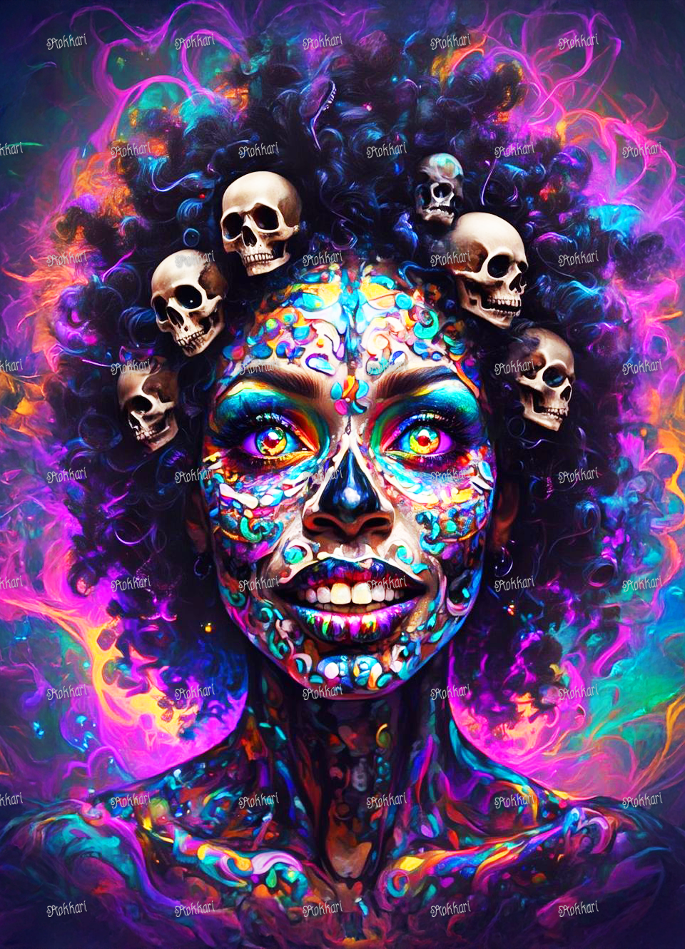 Pre-order Sugar Skull Graffiti