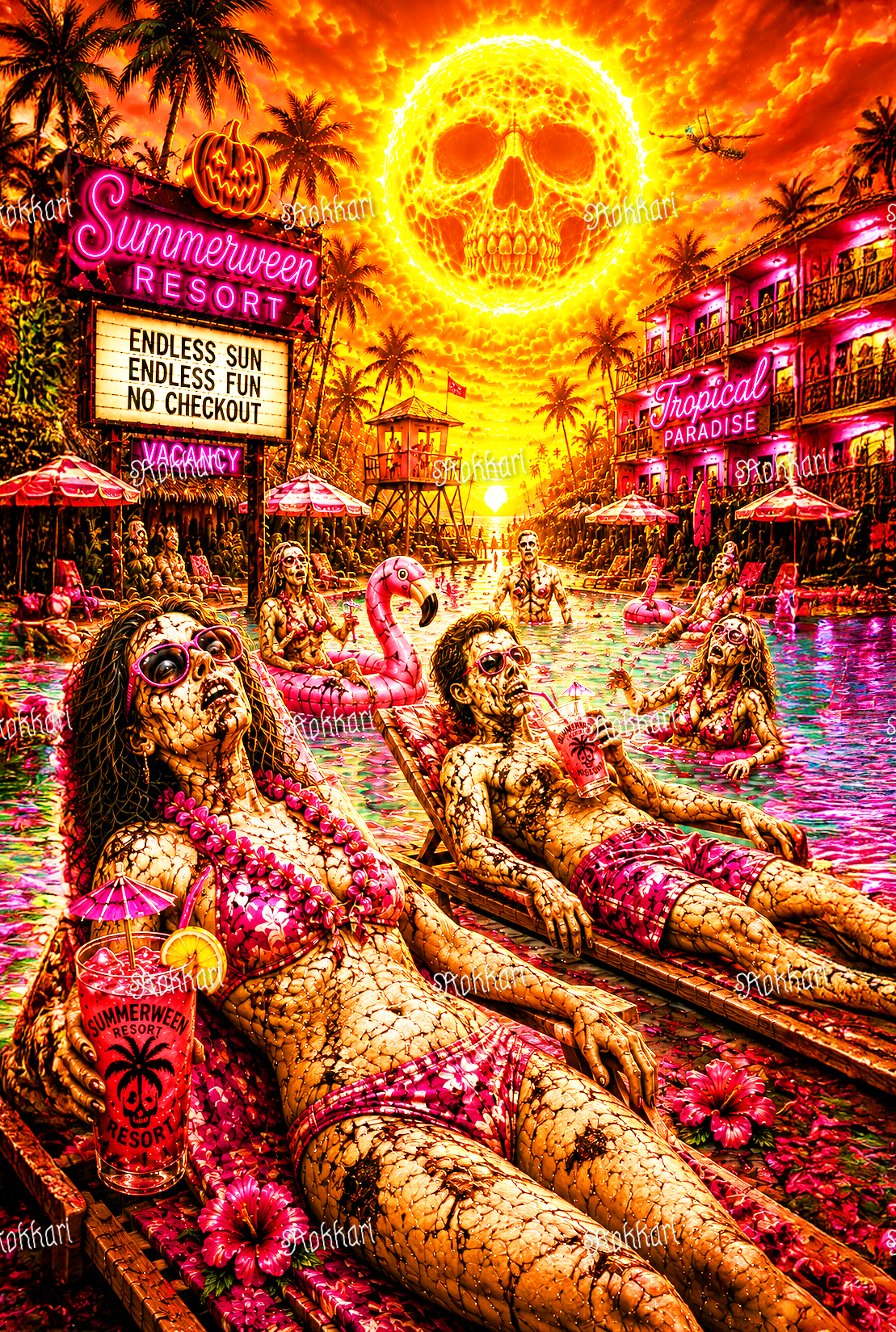 Pre-order LIMITED EDITION SUNBATHE TO DEATH