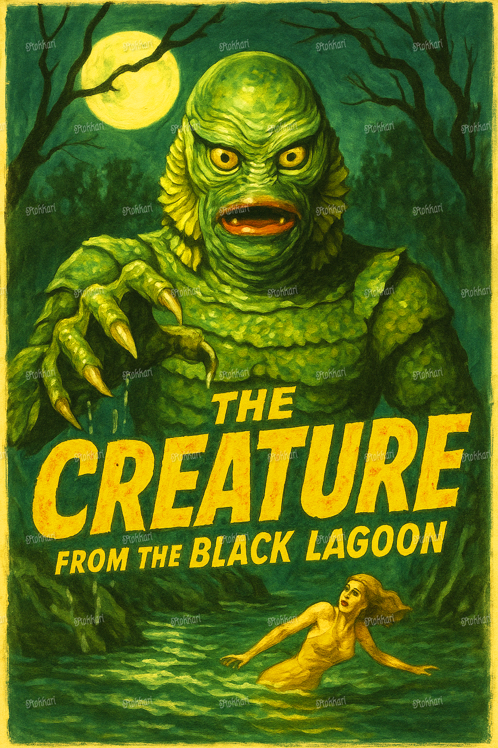 Pre-order Classic The Creature from the Black Lagoon – Rokkari Diamond ...