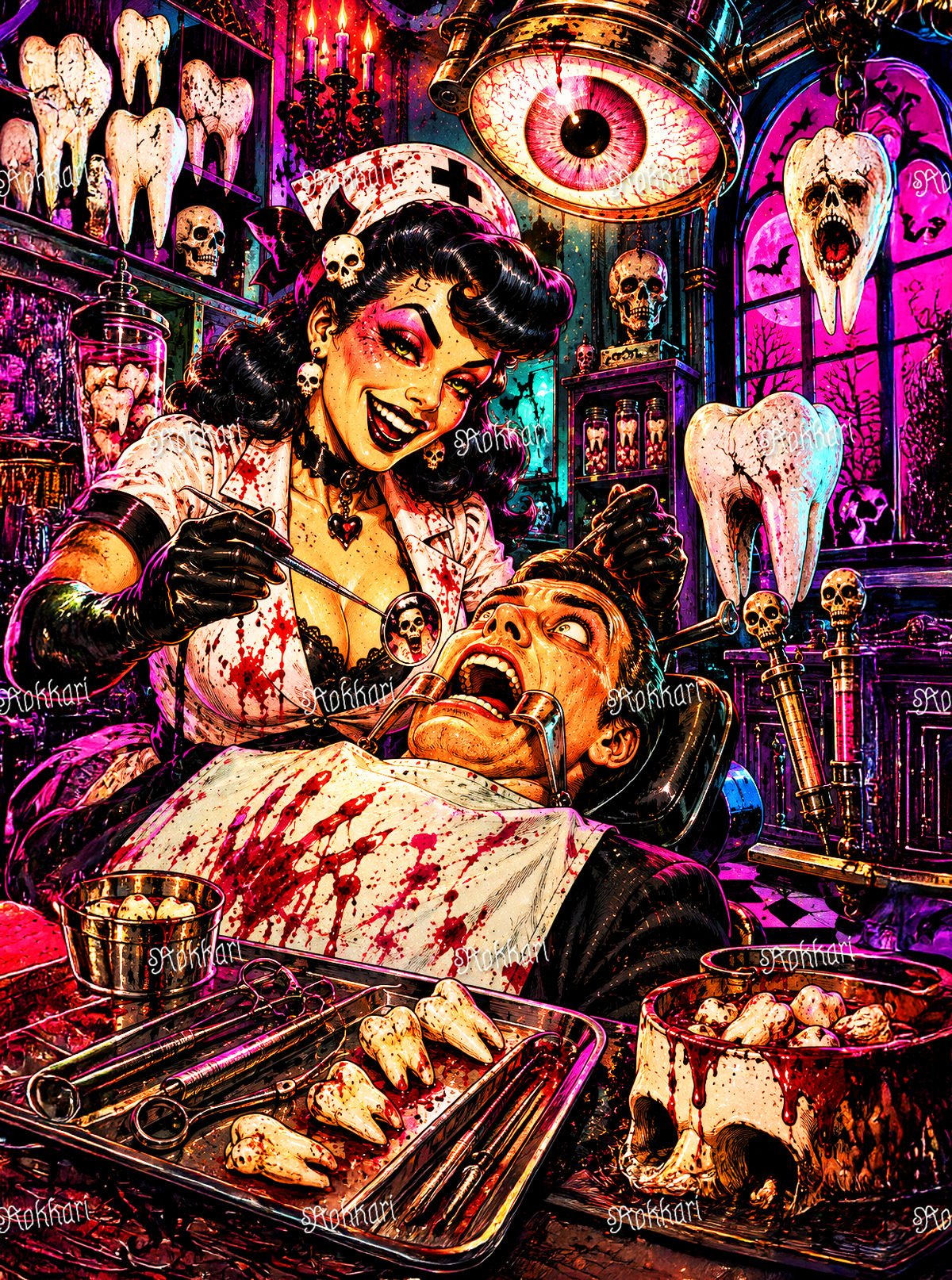 Pre-order LIMITED EDITION: ROKKARI HALLOWEEN: NIGHT #29 THE DENTIST