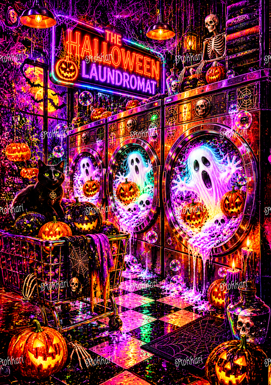 Pre-order LIMITED EDITION: ROKKARI HALLOWEEN: NIGHT #9 THE HALLOWEEN LAUNDROMAT