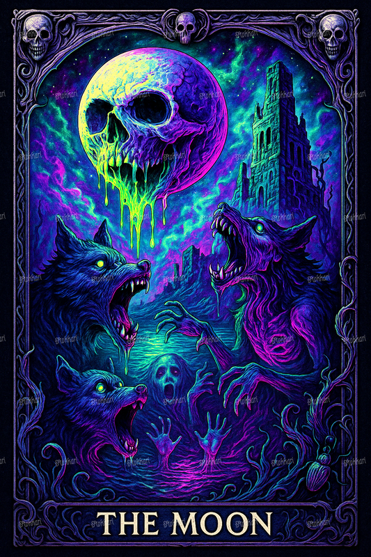 Pre-order The Moon Tarot Card