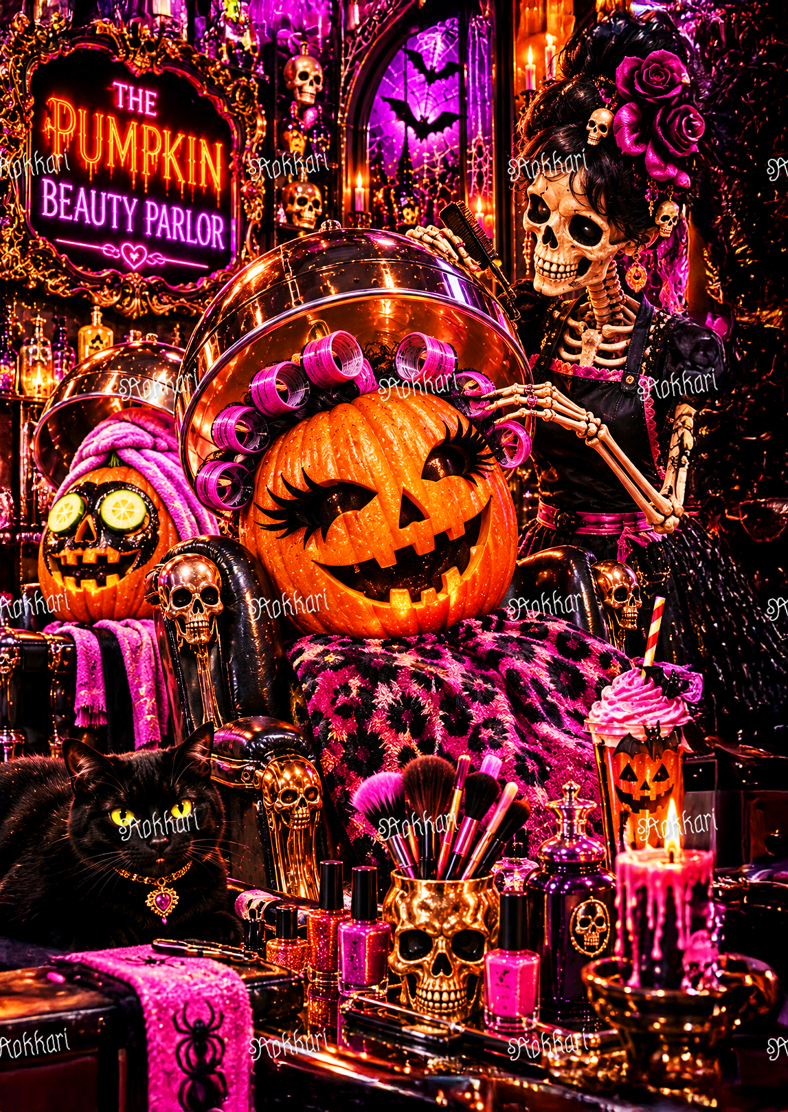 Pre-order Pumpkin Beauty Parlor