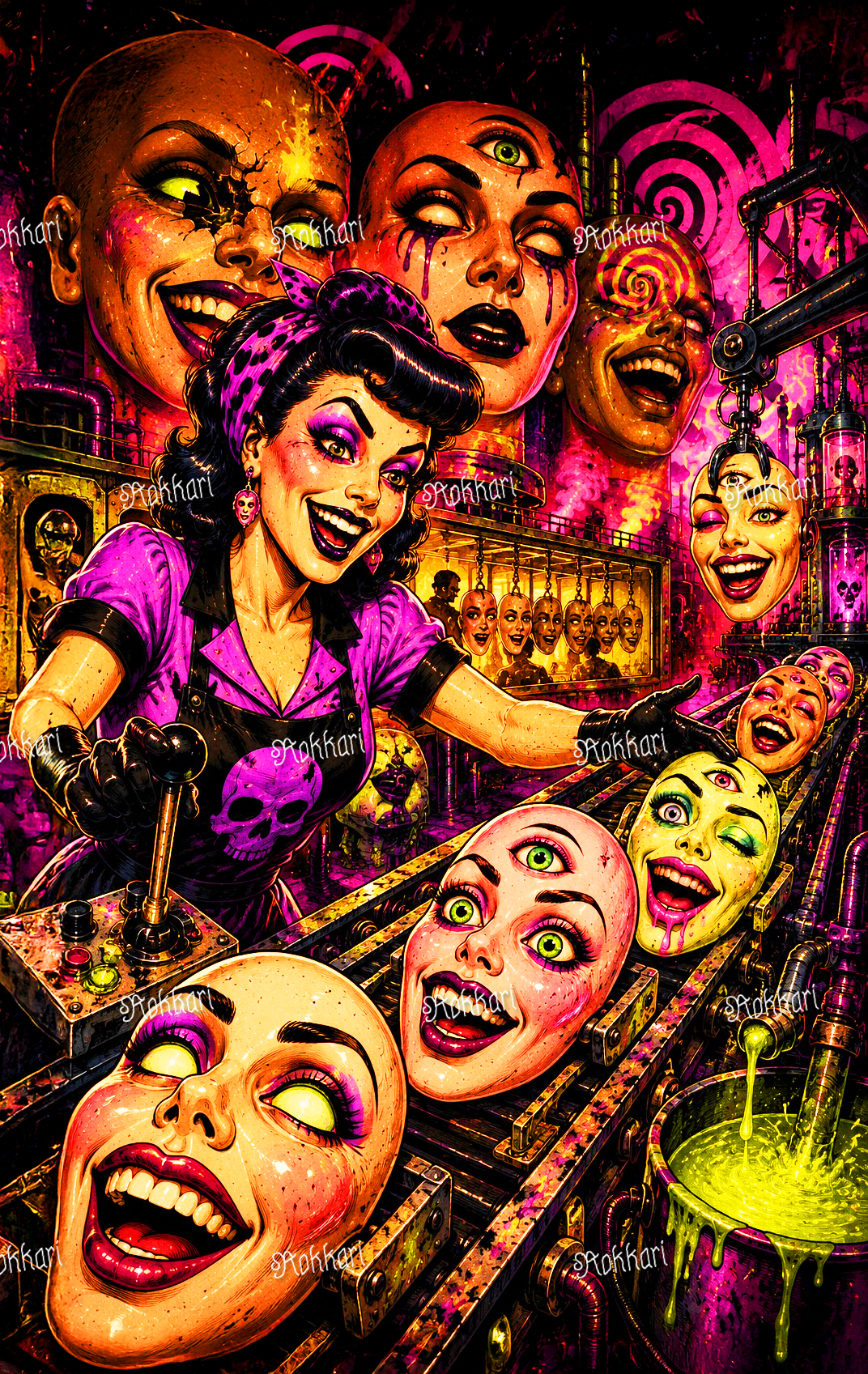 Pre-order LIMITED EDITION: ROKKARI HALLOWEEN: NIGHT #14 THE TWO-FACED FACTORY