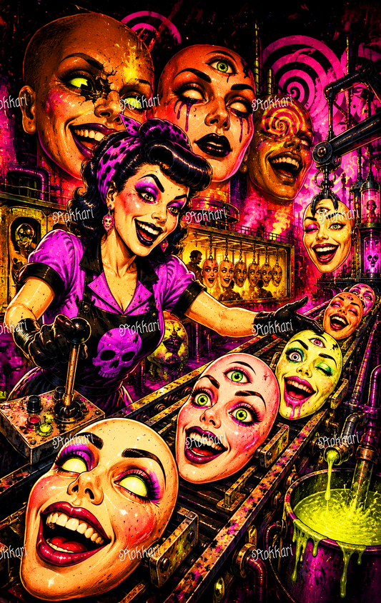 Pre-order LIMITED EDITION: ROKKARI HALLOWEEN: NIGHT #14 THE TWO-FACED FACTORY