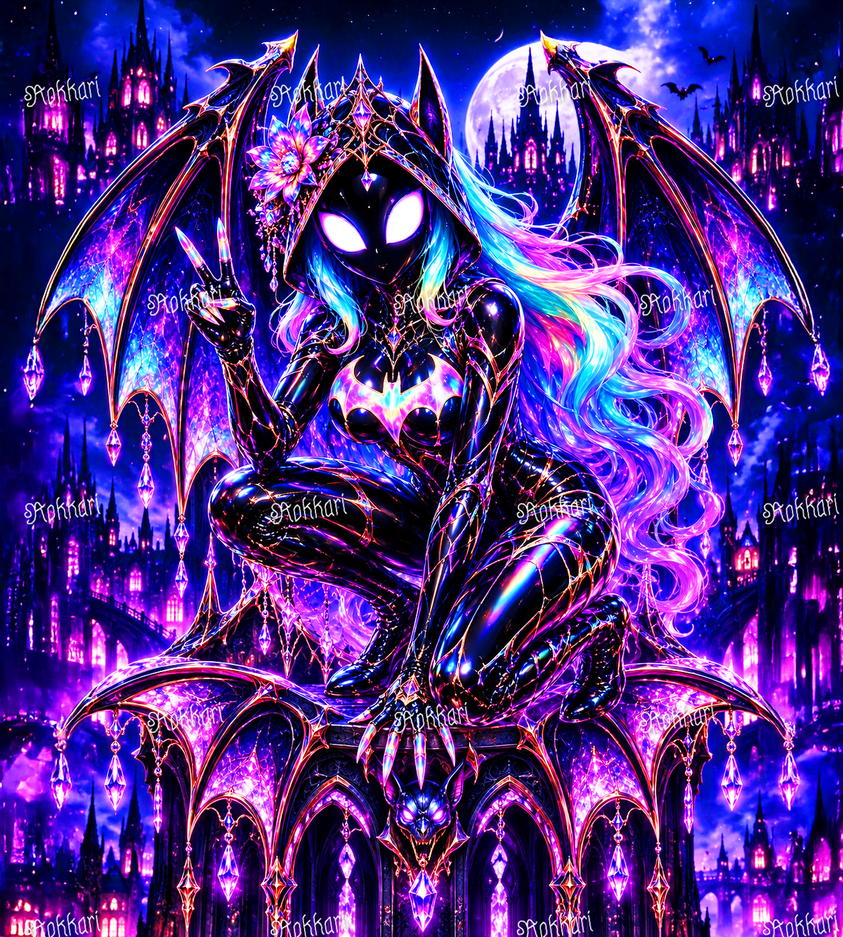 Pre-order LIMITED EDITION: ROKKARI HALLOWEEN: NIGHT #11 VIOLET VENOM
