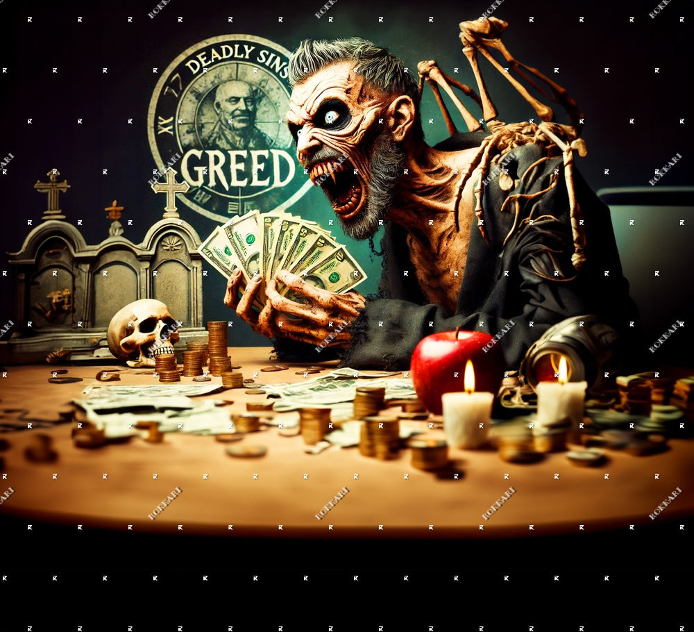 SEVEN DEADLY SINS GREED LIMITED EDITION RELEASE #12 FOR ROKKARI'S 33 NIGHTS OF HOLIDAYS!