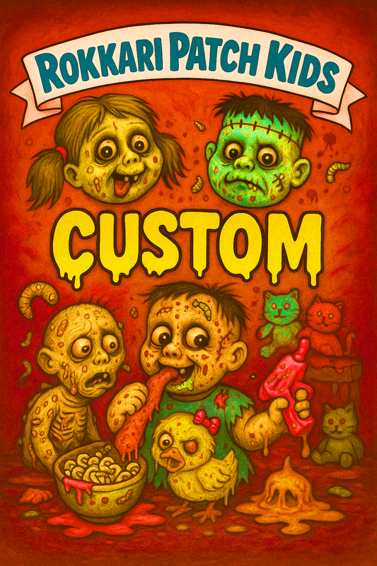 Pre-order CUSTOM Rokkari Patch Kids (OFFERING ONLY IN JULY AND AUGUST)