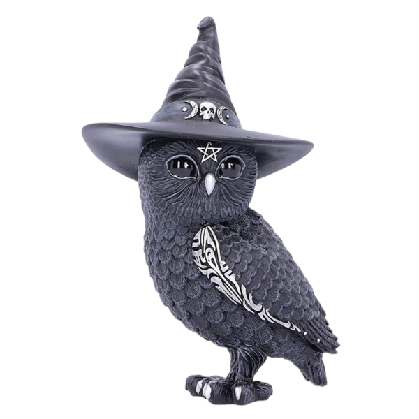 Perched Owl Witch Familiar